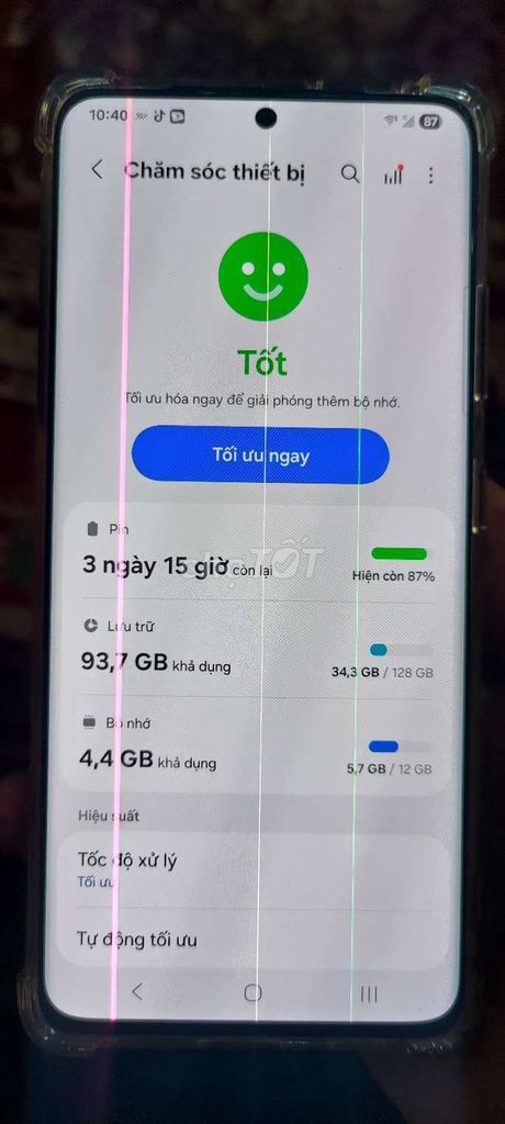 Samsung S21 Ultra 128GB Đen Hỏng màn hình. Mua bán Điện thoại tại Huyện Cù Lao Dung Sóc Trăng được đăng bởi bùi thanh túân hình 1