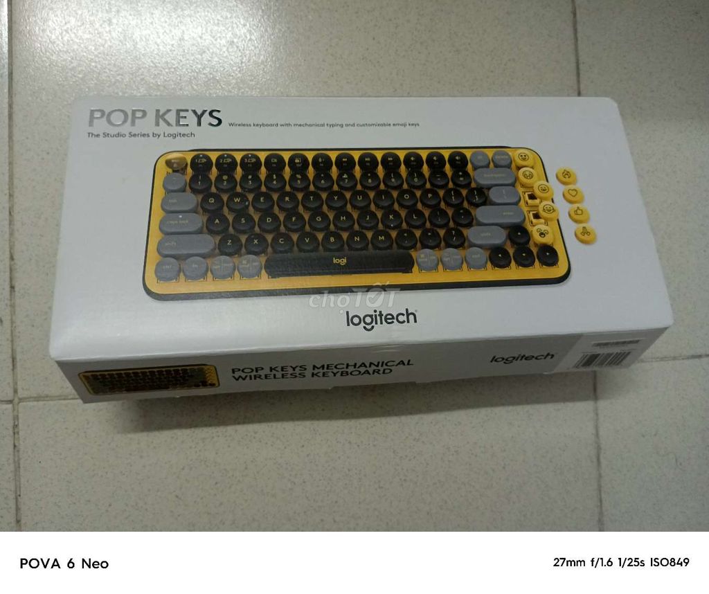 Bàn Phím  Cơ Không Dây LOGITECH POPKEYS
