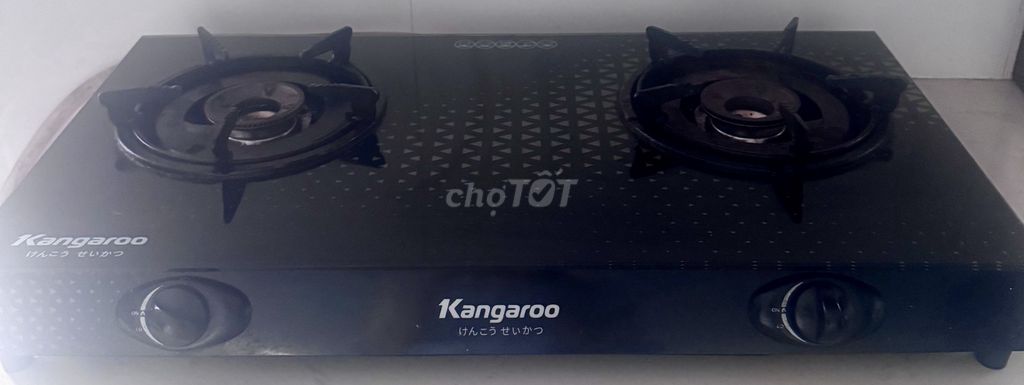 Bếp ga Kangaroo Kính cường lực Đen. Mua bán Bếp, lò, đồ điện nhà bếp tại Thành phố Bà Rịa Bà Rịa - Vũng Tàu được đăng bởi Thuỷ Tiên hình 1