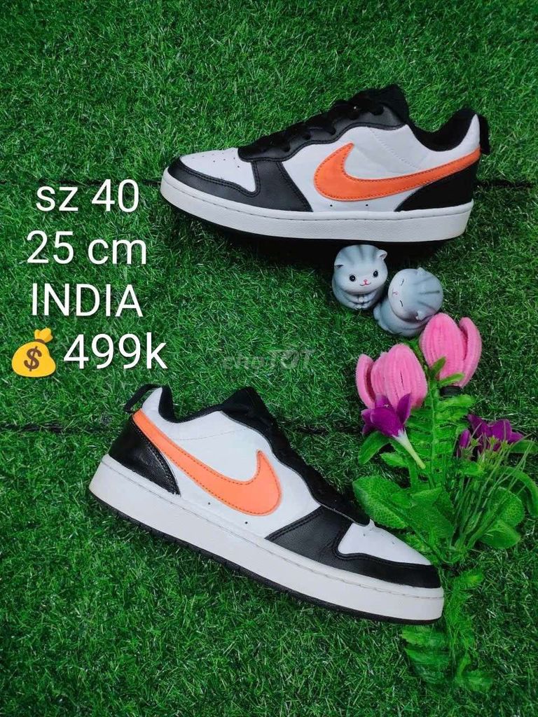 Giày thể thao Nike size 40 EU Trắng, Đen, Cam. Mua bán Giày dép tại Thị xã Sơn Tây Hà Nội được đăng bởi Duong hình 1