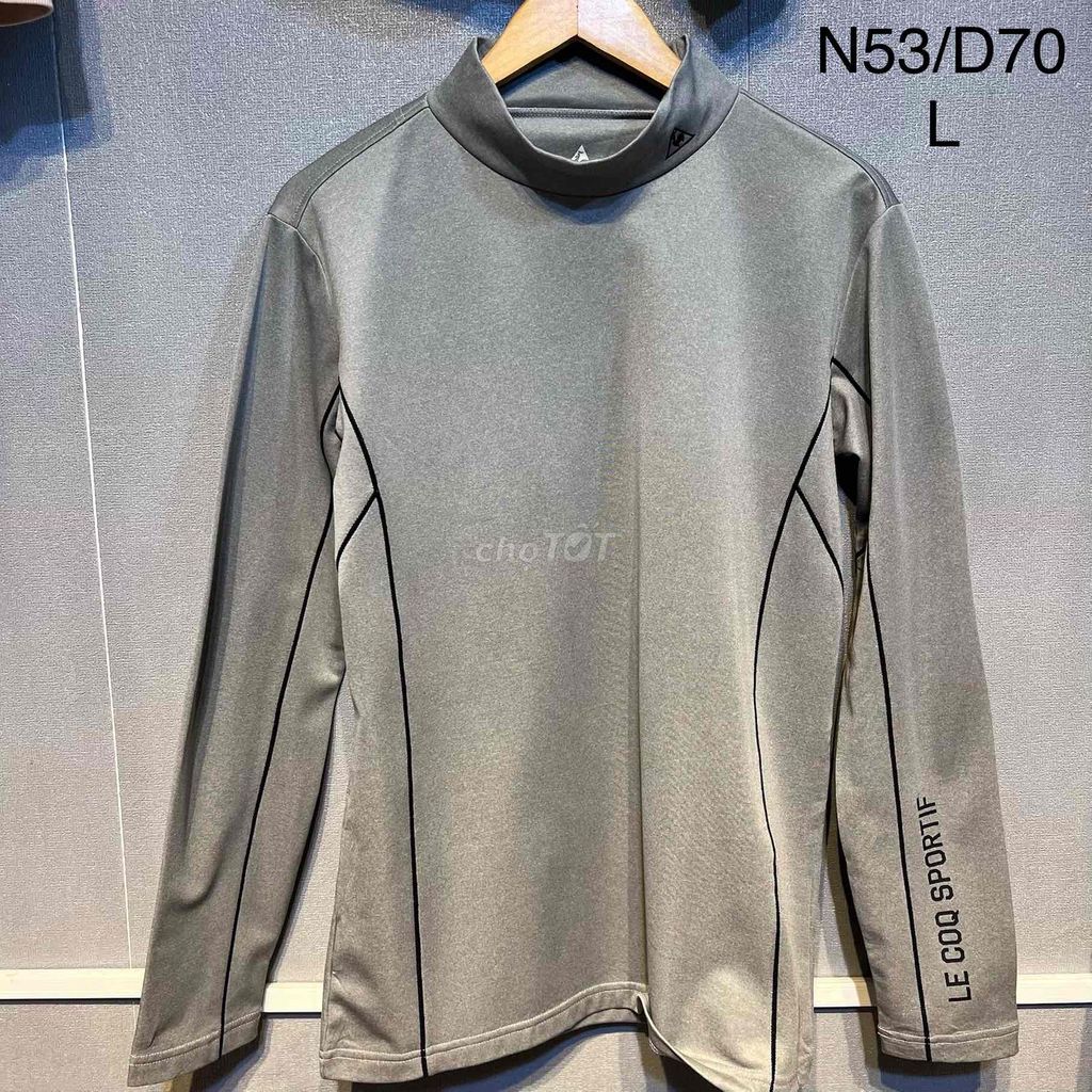 Áo thun dài tay Lecoq Sportif Nam L Xám. Mua bán Quần áo tại Huyện Đức Trọng Lâm Đồng được đăng bởi Black 2hand  hình 1