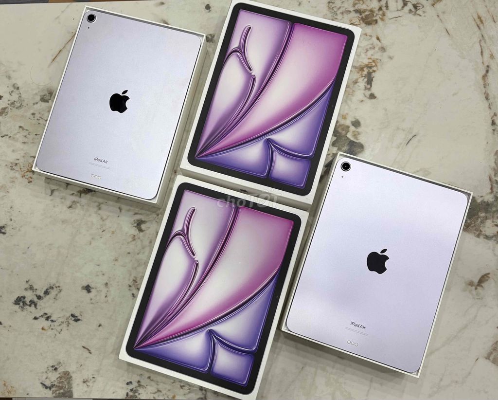 Apple iPad Air M2 11 inch 128GB Wifi Tím. Mua bán Máy tính bảng tại Huyện Thanh Trì Hà Nội được đăng bởi Đoàn Xuân Tùng hình 1