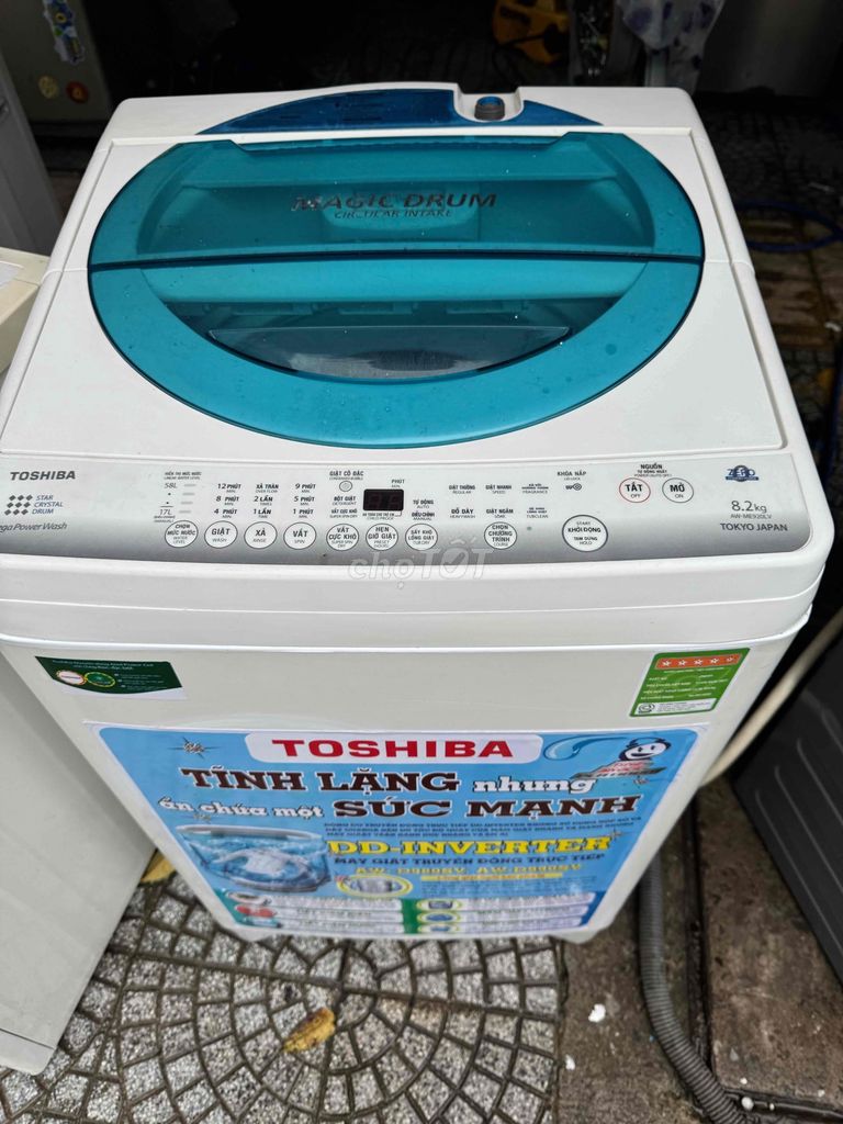 thanh lý máy giặt Toshiba 8,5Kg còn mới tin