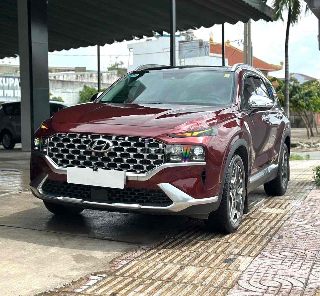 Hyundai Santafe Dầu cao cấp 2024 Đỏ 26.000km