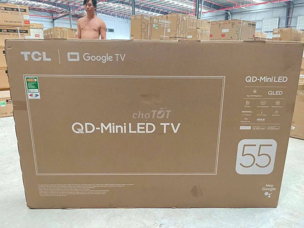 Google Tivi QD-Mini LED TCL AI 4K 55 inch 55C6K. Mua bán Tivi, Âm thanh tại Huyện Thanh Trì Hà Nội được đăng bởi Đô g hình 1