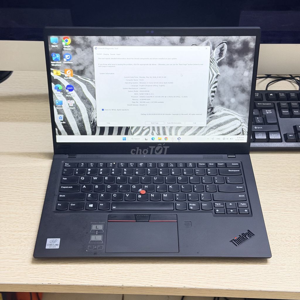 Lenovo ThinkPad X1 Gen 8 i5 16GB/512GB. Mua bán Laptop tại Quận Ba Đình Hà Nội được đăng bởi Nguyen  hình 1