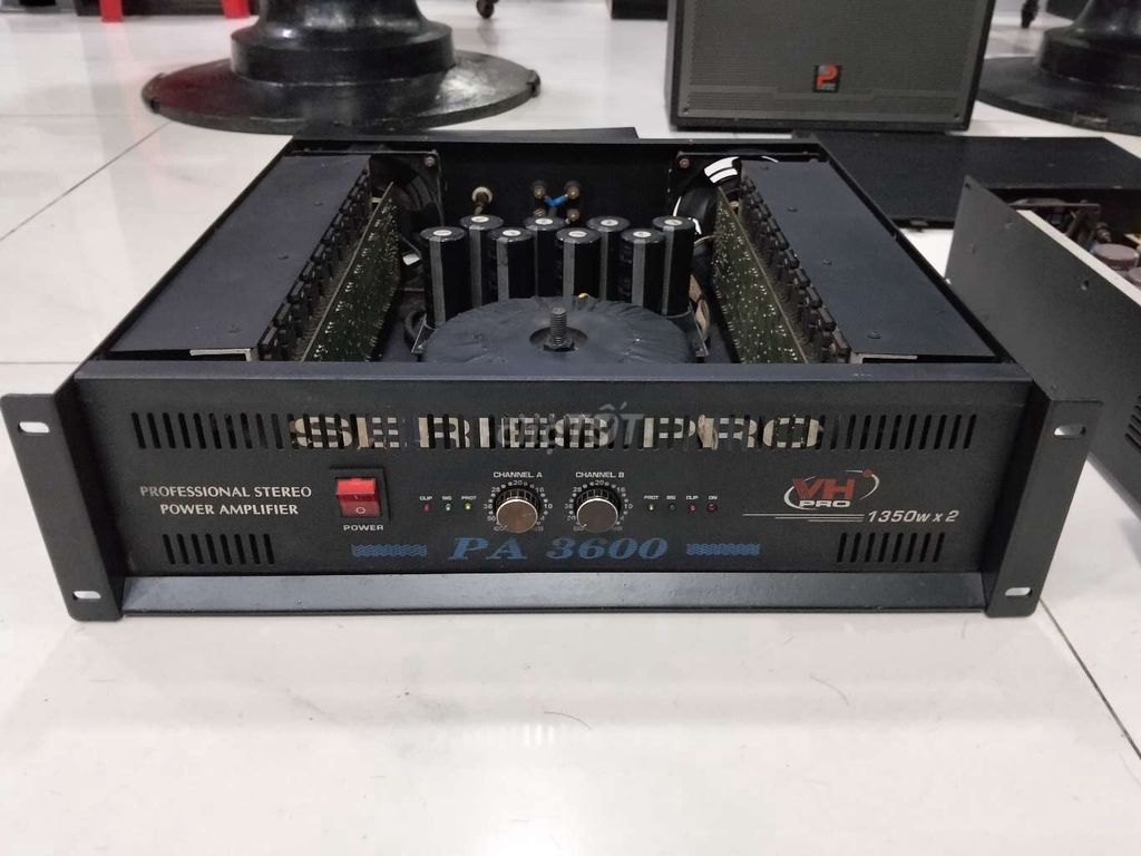 Cục đẩy công suất VH Pro PA 3600 Đen 1350W x 2. Mua bán Tivi, Âm thanh tại Thị xã Tân Uyên Bình Dương được đăng bởi Giang Thái hình 1