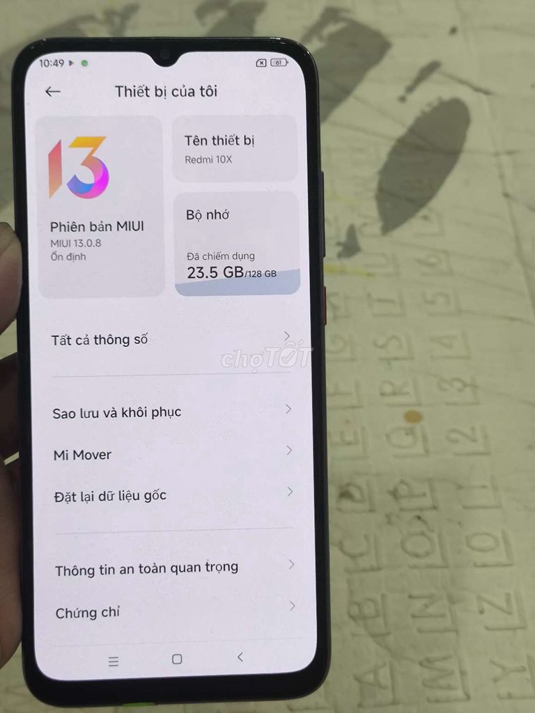 Xiaomi Redmi 10X 6GB/128GB Tím. Mua bán Điện thoại tại Quận Hoàng Mai Hà Nội được đăng bởi Nguyennoi hình 1