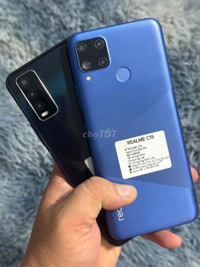 Realme C15 , VIVO Y20 4GB/64GB. Mua bán Điện thoại tại Huyện Trảng Bom Đồng Nai được đăng bởi Hồ Trung Hiếu hình 1