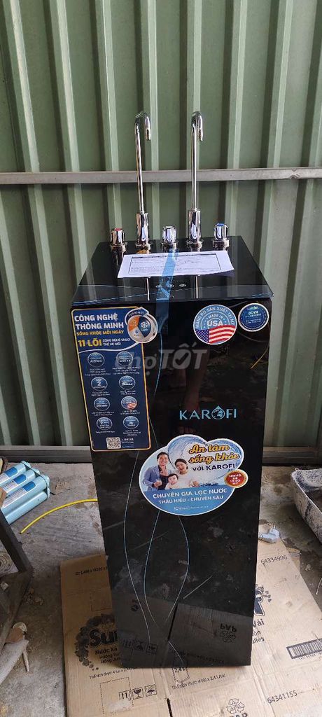 Máy lọc nước Karofi KAD X68 Đen 11 cấp lọc. Mua bán Bếp, lò, đồ điện nhà bếp tại Thành phố Dĩ An Bình Dương được đăng bởi Hồ văn thế hình 1