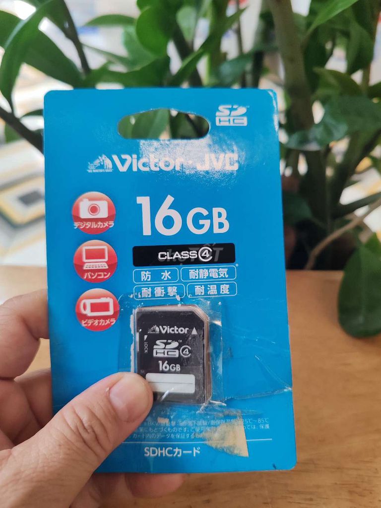 Thẻ nhớ Victor JVC 16GB Class 4 Đài Loan. Mua bán Phụ kiện (Màn hình, Chuột...) tại Quận 7 Tp Hồ Chí Minh được đăng bởi Vy Vy hình 1