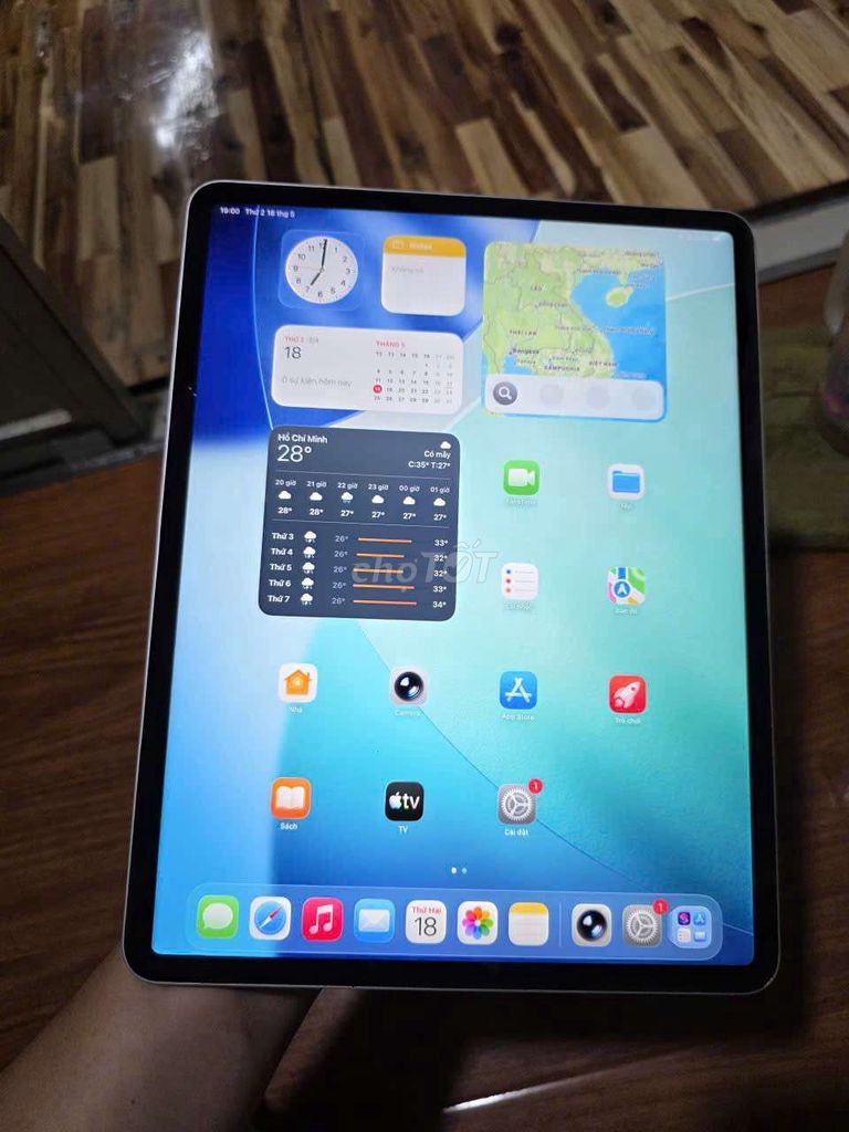 thanh lý iPad Pro the he3  12.9 inch 1TB Bạc. Mua bán Máy tính bảng tại Quận 5 Tp Hồ Chí Minh được đăng bởi ngoc giau 89 hình 1