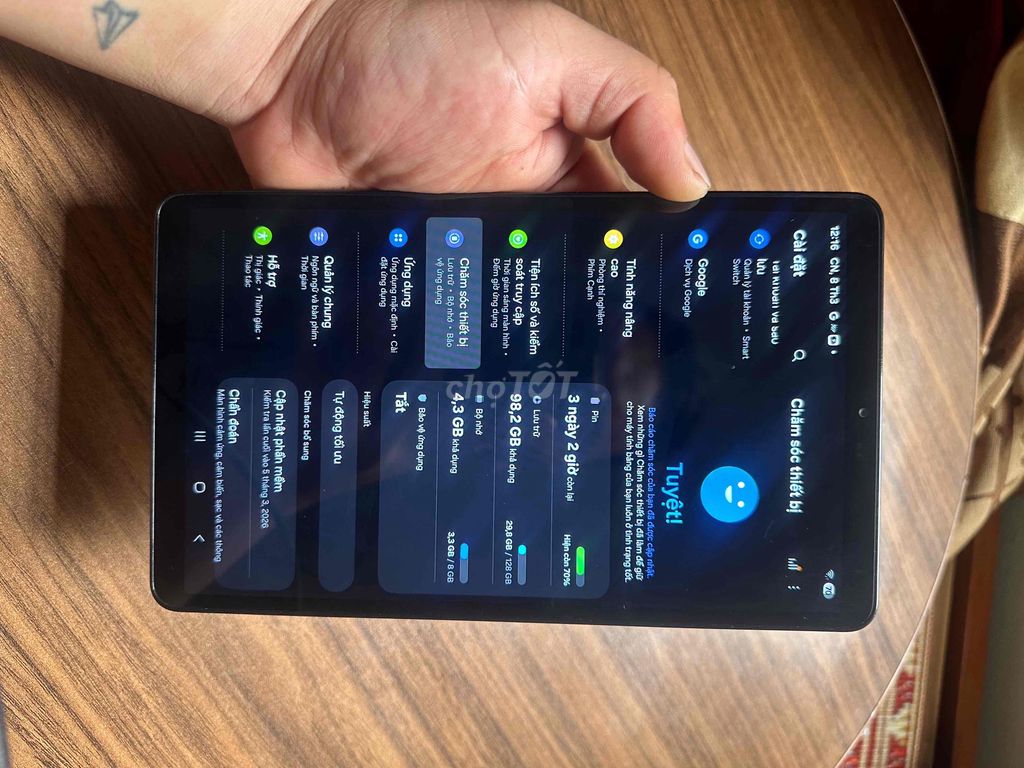 Samsung Tab A11 8GB/128GB Xám. Mua bán Máy tính bảng tại Quận Hoàn Kiếm Hà Nội được đăng bởi ʚVănn Toàn'sʚ hình 1