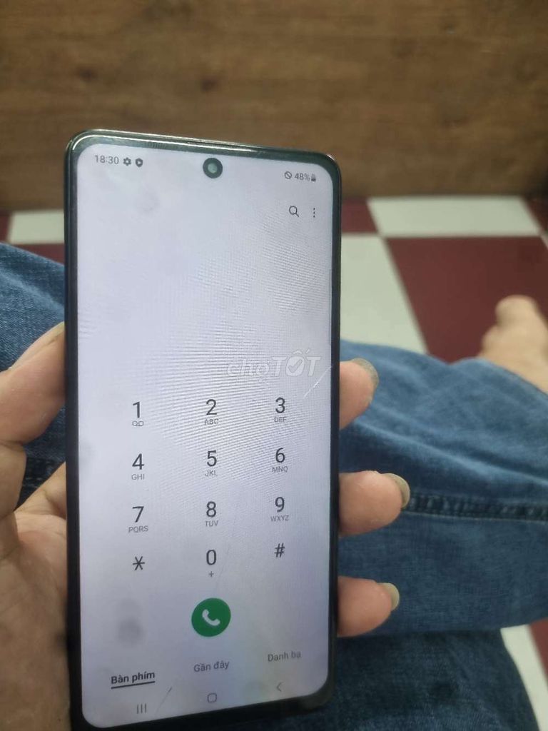 Samsung A51 nứt màn hình. Mua bán Điện thoại tại Huyện Thủ Thừa Long An được đăng bởi Thành Lê hình 1