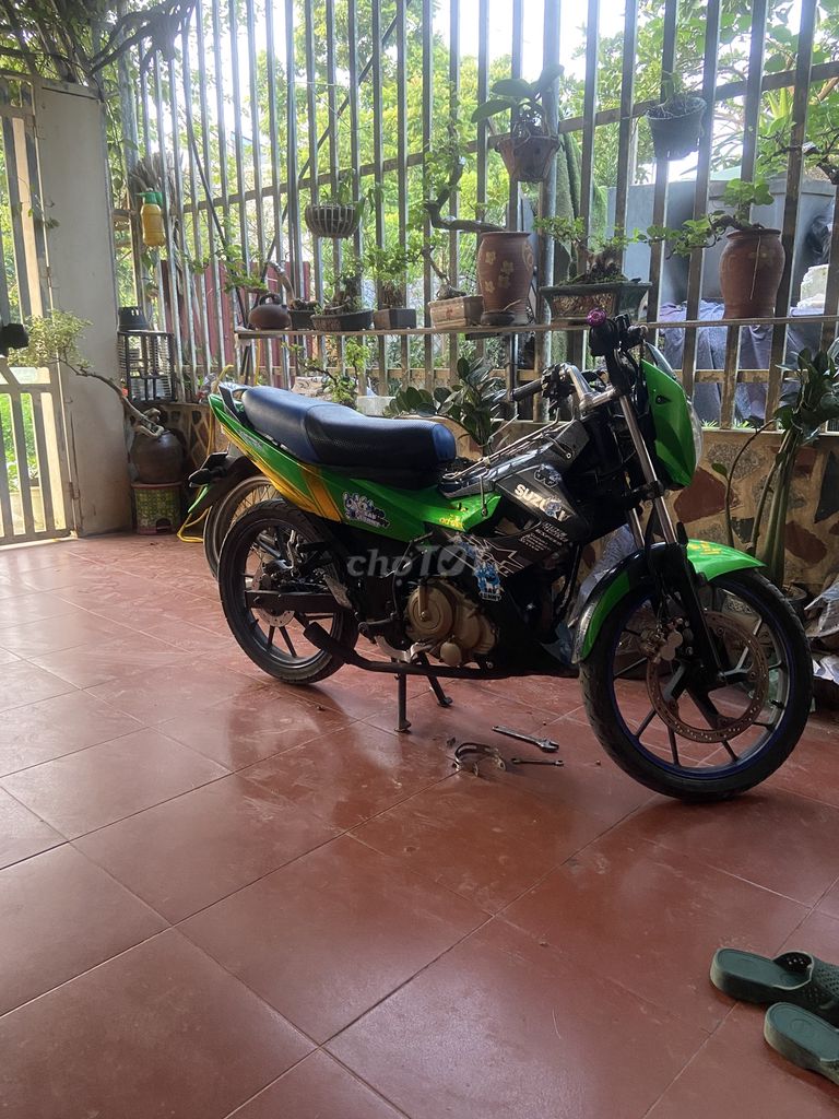 Raider màu xanh đen nguyên zin 150cc. Mua bán Xe máy tại Huyện Thanh Thuỷ Phú Thọ được đăng bởi Hảo Hảo hình 1