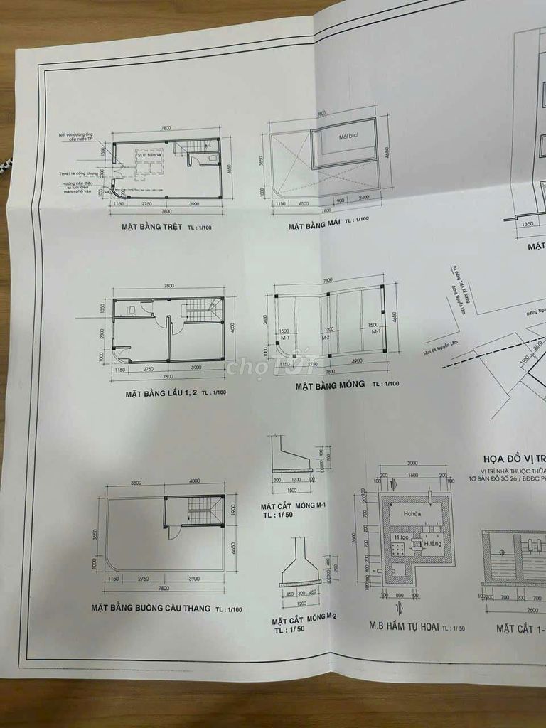 Bán Đất Nguyễn Lâm phường 7 Phú Nhuận .GPXD 1 trệt. 2 lầu. St