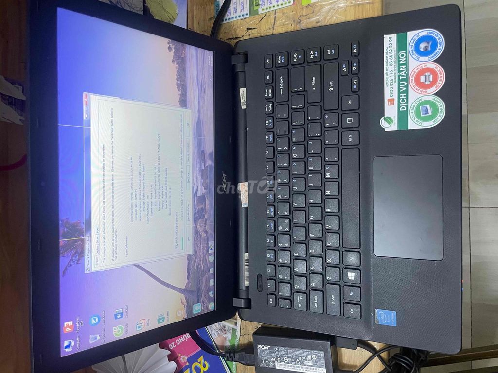 Laptop acer n3540 ram 4g hdd 500gb