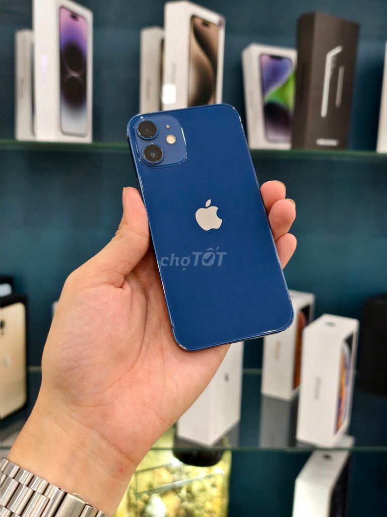 iPhone 12 Mini 128GB Blue  quốc tế Chuẩn zin. Mua bán Điện thoại tại Quận Phú Nhuận Tp Hồ Chí Minh được đăng bởi TYMO Việt Nam hình 1