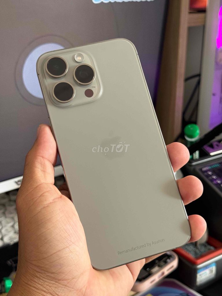 Apple iPhone 15 Pro Max 256GB Xám 86%. Mua bán Điện thoại tại Quận Cái Răng Cần Thơ được đăng bởi Nguyễn Đức Anh hình 1