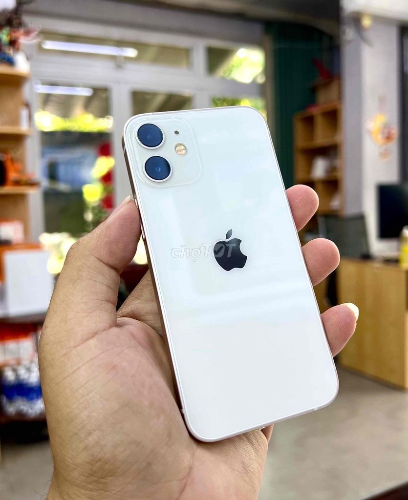 Apple iPhone 12 Mini 128GB Trắng. Mua bán Điện thoại tại Quận Thanh Khê Đà Nẵng được đăng bởi GẠO STORE KÊNH HÀNG KHÁCH LÊN ĐỜI THANH LÝ hình 1