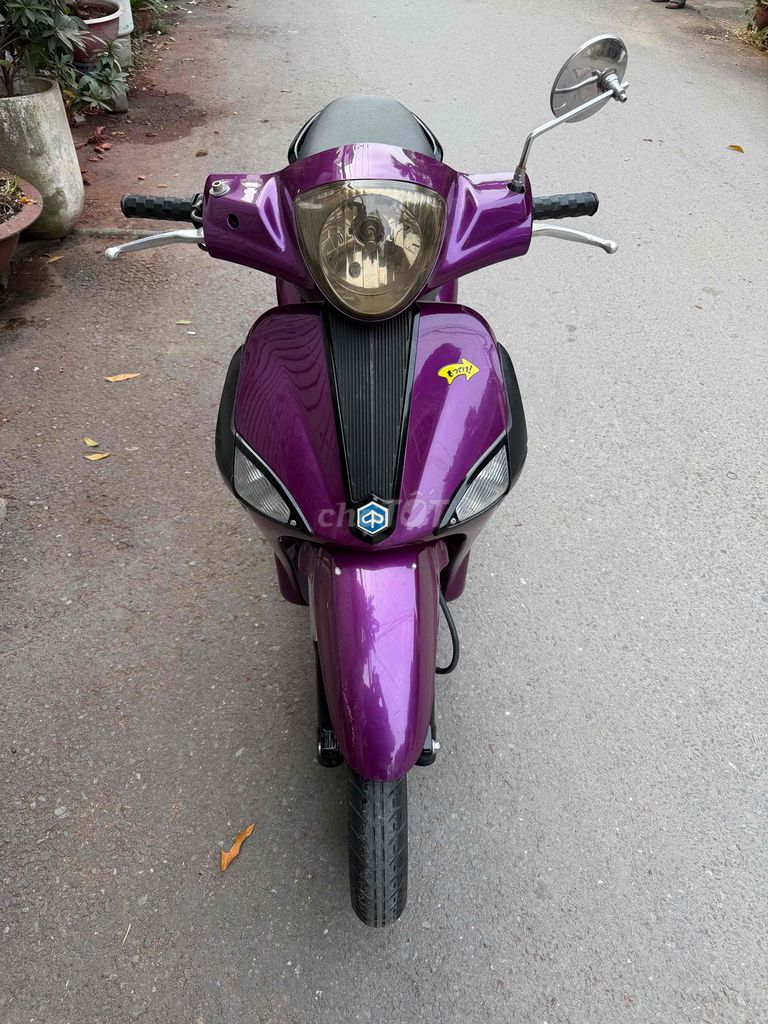 Piaggio Liberty 2011 màu Tím. Mua bán Xe máy tại Huyện Hóc Môn Tp Hồ Chí Minh được đăng bởi Hoàng Anh Tuấn hình 1