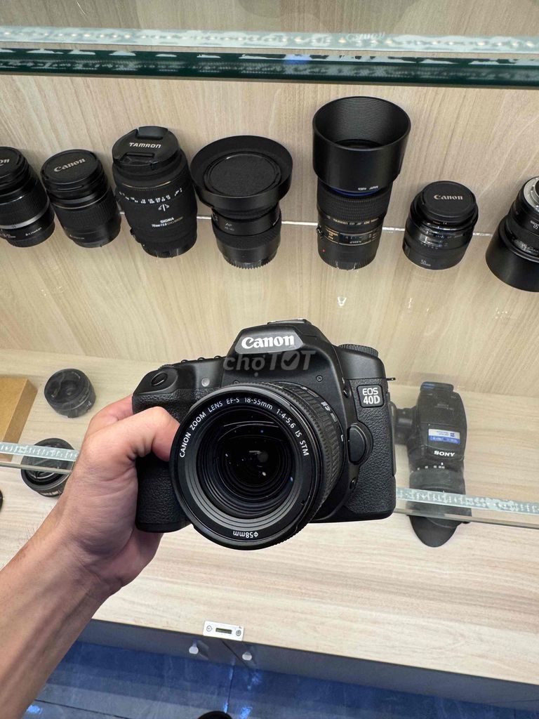 Máy ảnh Canon 40D EF-S 18-55mm STM Đen. Mua bán Máy ảnh, Máy quay tại Quận Ninh Kiều Cần Thơ được đăng bởi Ngô đại triều hình 1