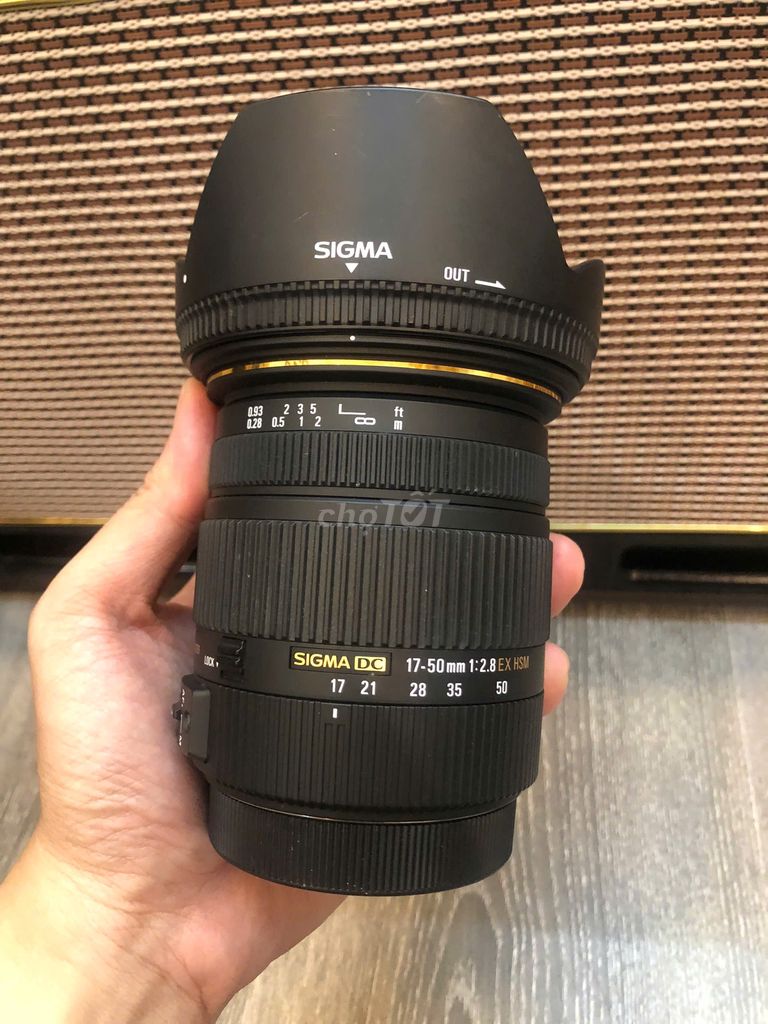 Lens Sigma 17-50 F2.8 HSM For Canon