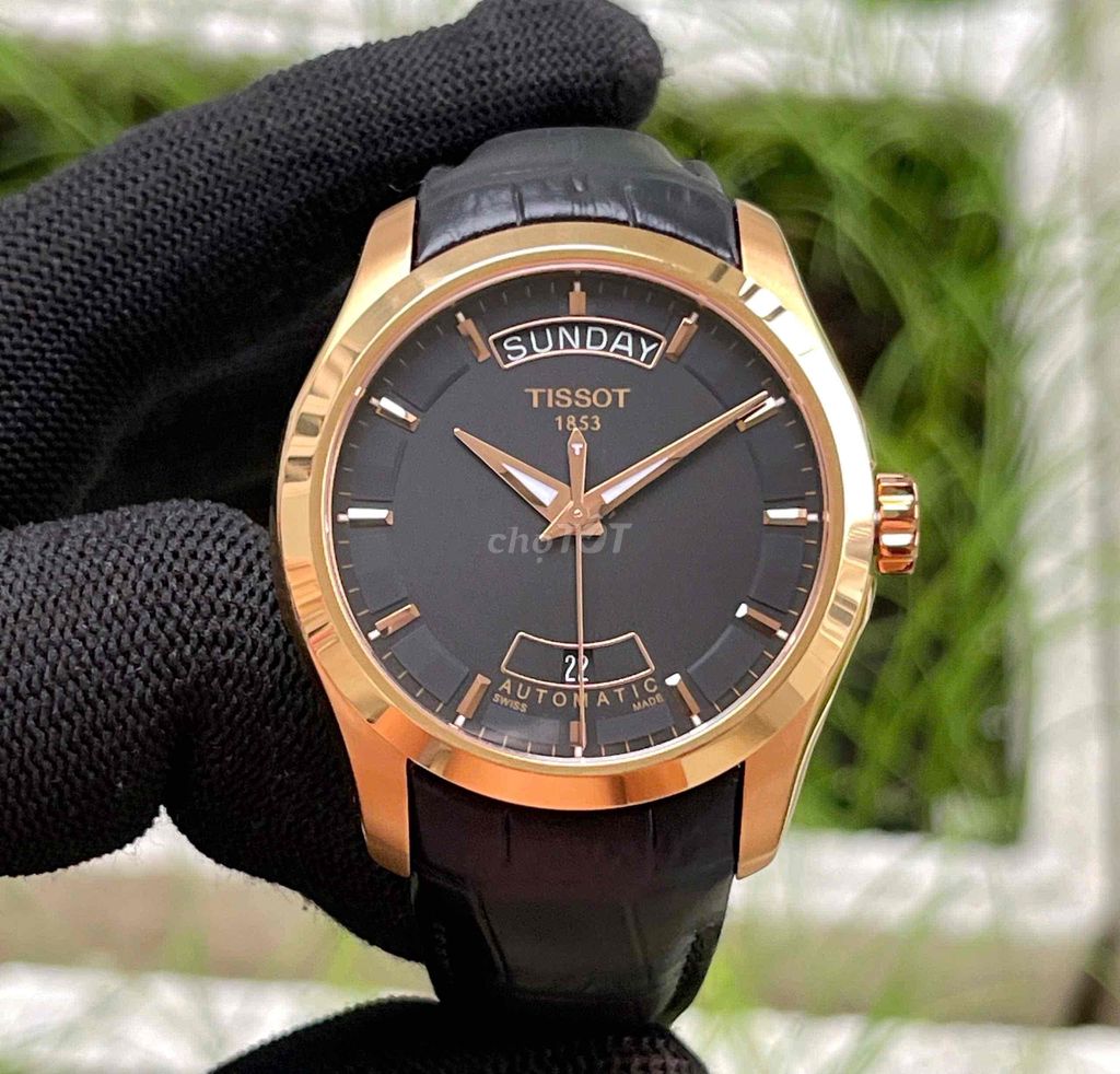 TS Couturier  rosegold Size 39mm  Kính sapphire ng