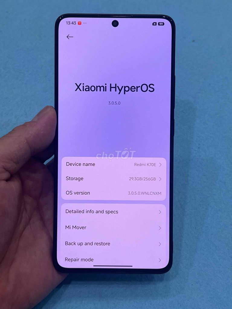 Xiaomi Redmi K70E 12/256GB đen. Mua bán Điện thoại tại Quận Hoàng Mai Hà Nội được đăng bởi Nguyennoi hình 1