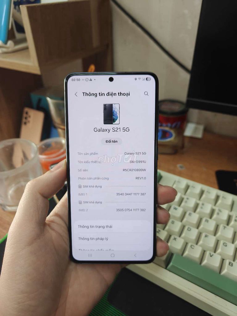 Samsung Galaxy S21 5G Đen Đã sử dụng. Mua bán Điện thoại tại Quận Thanh Xuân Hà Nội được đăng bởi cửa hàng điện thoại giá rẻ hình 1