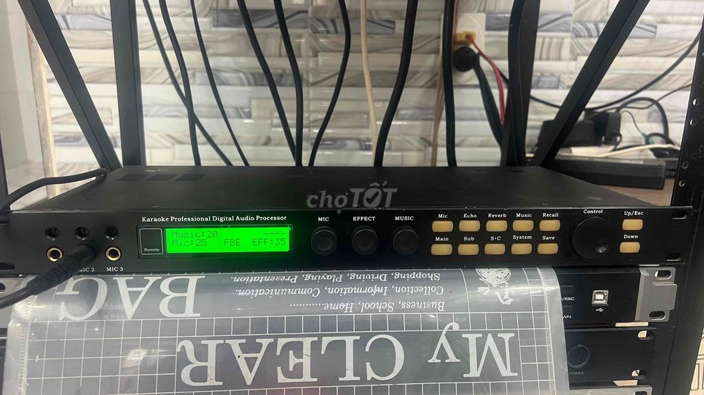 Bộ xử lý âm thanh X5 Đen Karaoke Professional. Mua bán Tivi, Âm thanh tại Huyện Bình Chánh Tp Hồ Chí Minh được đăng bởi MR loan hình 1