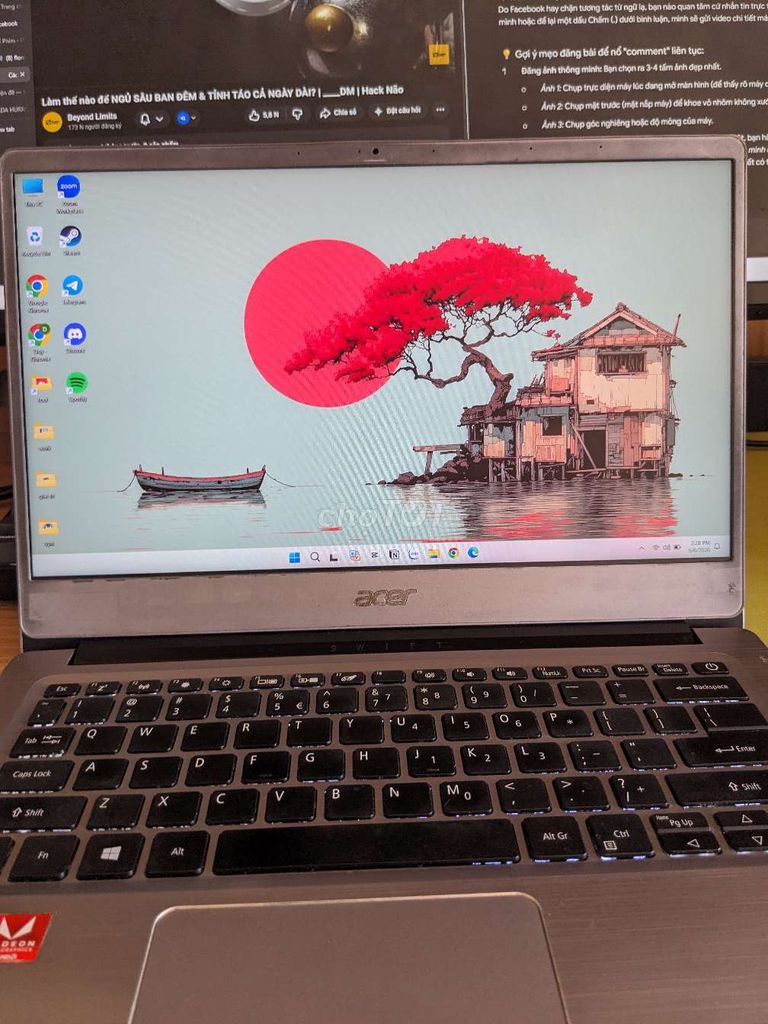 Acer Swift 3 AMD R7 8GB/512GB 14 inch. Mua bán Laptop tại Quận Thanh Xuân Hà Nội được đăng bởi Duy Hoàng hình 1