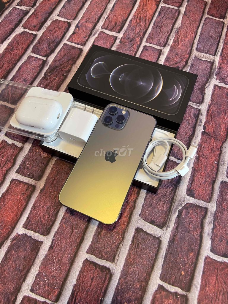 12 Pro Max 128 QTế Mỹ Bao Check Zin Áp Pin Zin 92%. Mua bán Điện thoại tại Quận Tân Bình Tp Hồ Chí Minh được đăng bởi Vượng Kim Phát hình 1