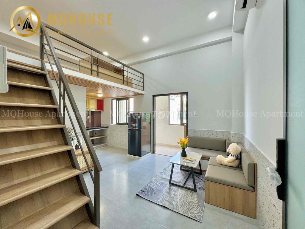 CHO THUÊ CĂN HỘ DUPLEX NEW 100% - TRUNG TÂM - FULL NỘI THẤT