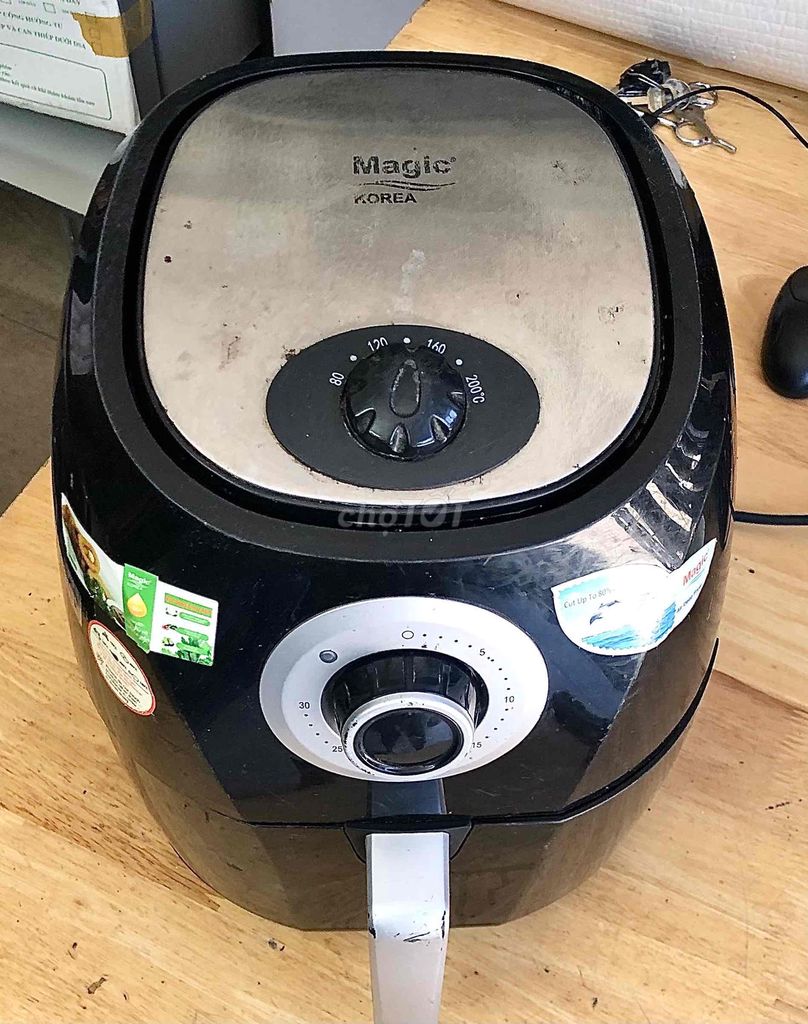 Nồi chiên không dầu Magic Hàn Quốc Đen 5L. Mua bán Bếp, lò, đồ điện nhà bếp tại Quận Hoàng Mai Hà Nội được đăng bởi luat nguyen hình 1