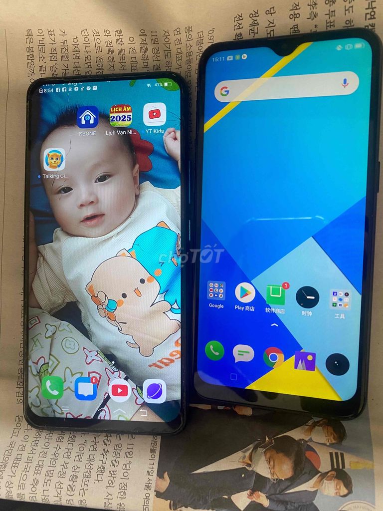 xác vivo và Realme