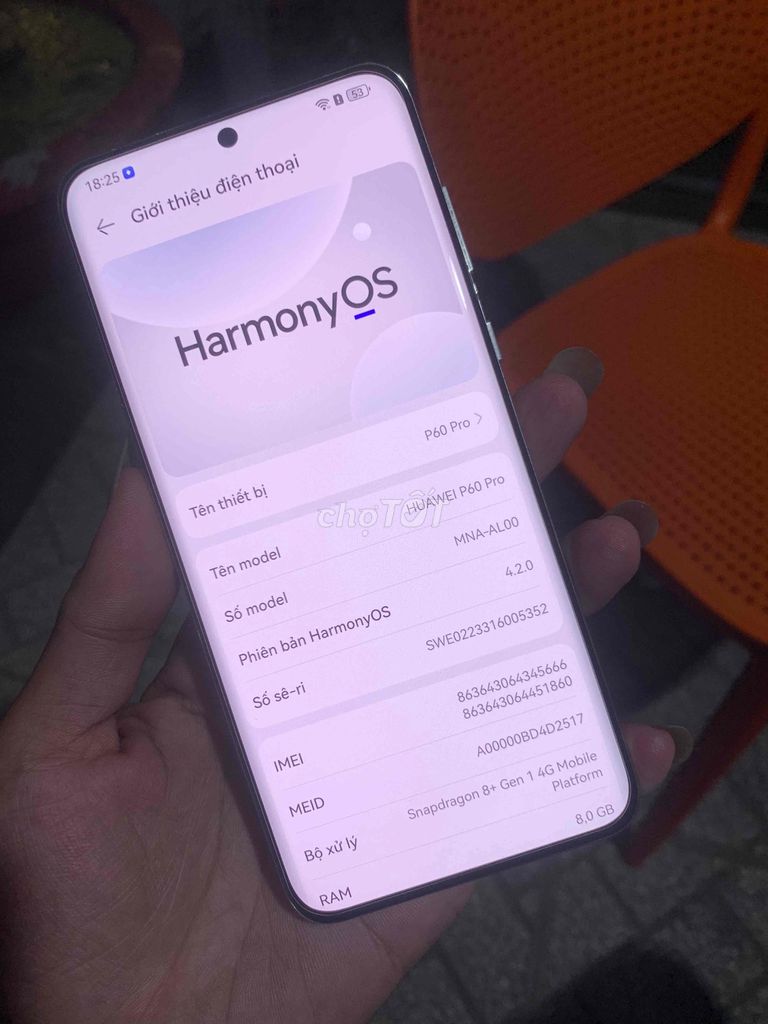 Huawei P60 Pro 256GB Trắng. Mua bán Điện thoại tại Quận Ninh Kiều Cần Thơ được đăng bởi Gọi Số Trên Ảnh hình 1