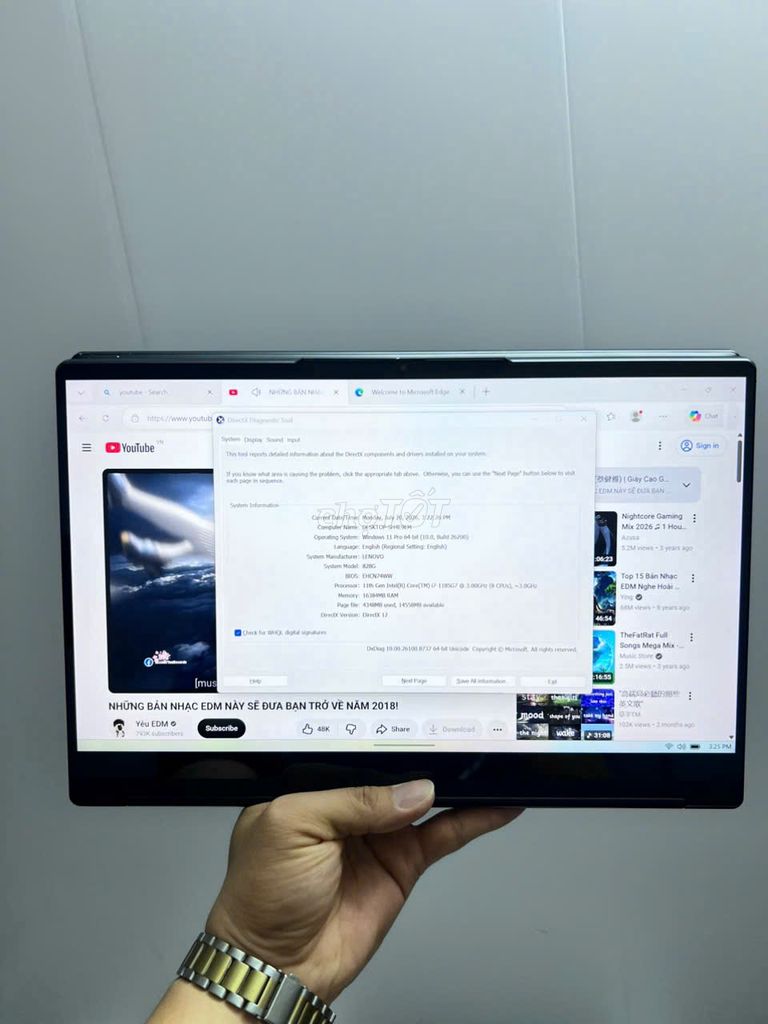 Lenovo Yoga 9i i7-11th|16|512 xoay gập. Mua bán Laptop tại Quận Thanh Xuân Hà Nội được đăng bởi Kiều Sơn hình 1