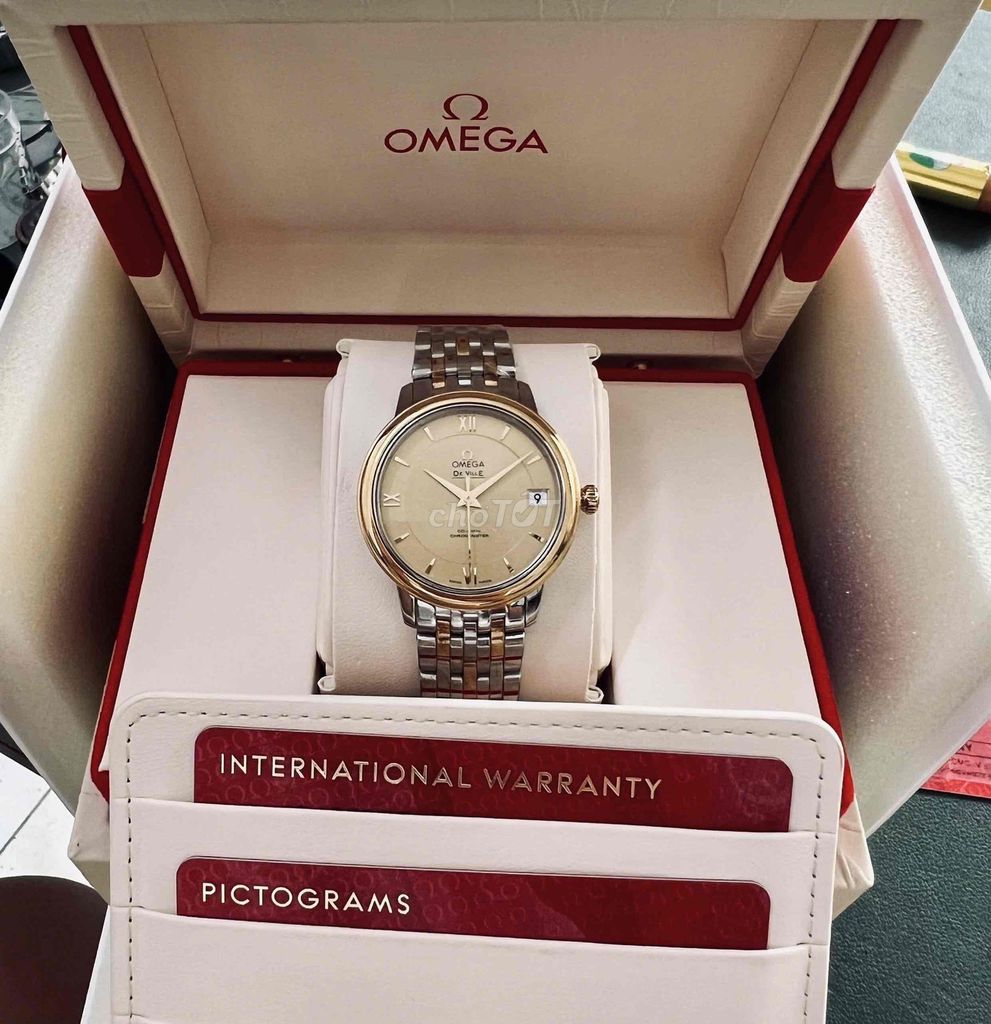 Omega De Ville Prestige  Vàng 18K 32.7mm. Mua bán Đồng hồ tại Quận Hoàng Mai Hà Nội được đăng bởi tuấn ninh  hình 1