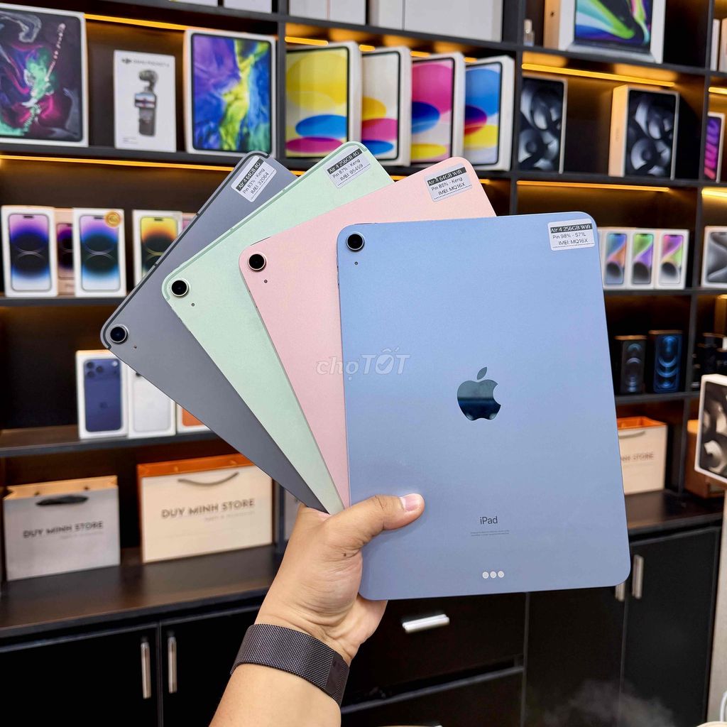 iPad Air 4 64GB/256GB Đủ Màu. Mua bán Máy tính bảng tại Quận Thanh Khê Đà Nẵng được đăng bởi Duy Minh Apple Store hình 1