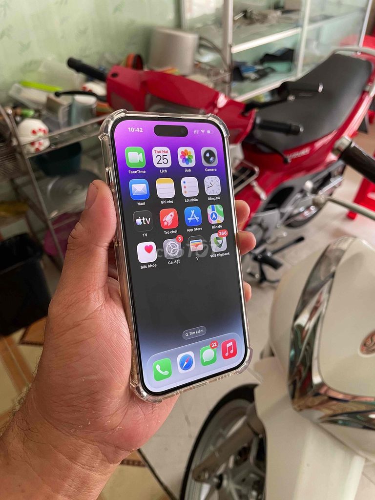 iPhone 14 Pro 128GB full chức năng,màn hình zin. Mua bán Điện thoại tại Thành phố Biên Hòa Đồng Nai được đăng bởi LUCAS 6868 hình 1