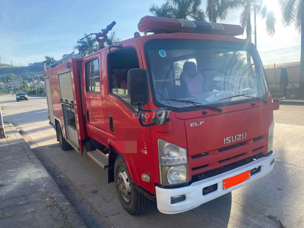 Isuzu ELF Xe cứu hỏa 2010. Mua bán Phương tiện khác tại Thành phố Bắc Giang Bắc Giang được đăng bởi xechuyendunghanoi hình 3