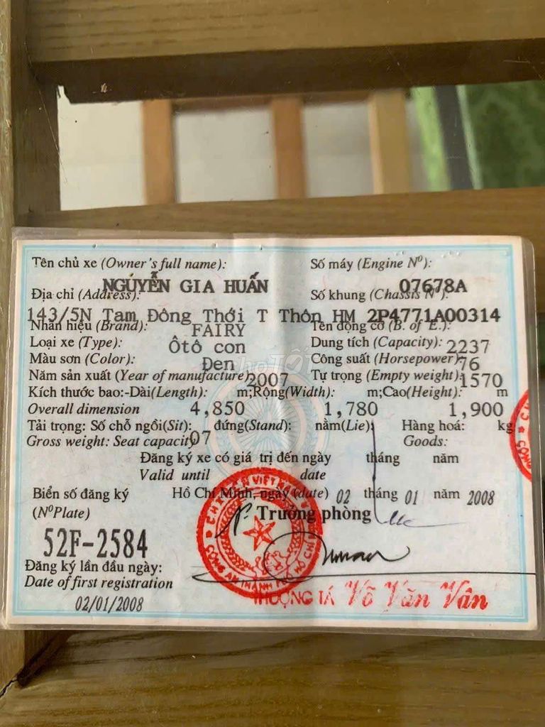 2008 Tôi không rõ - 1111 km. Mua bán Ô tô tại Quận Ninh Kiều Cần Thơ được đăng bởi Nông trại Mây Farm Trà Vinh hình 5