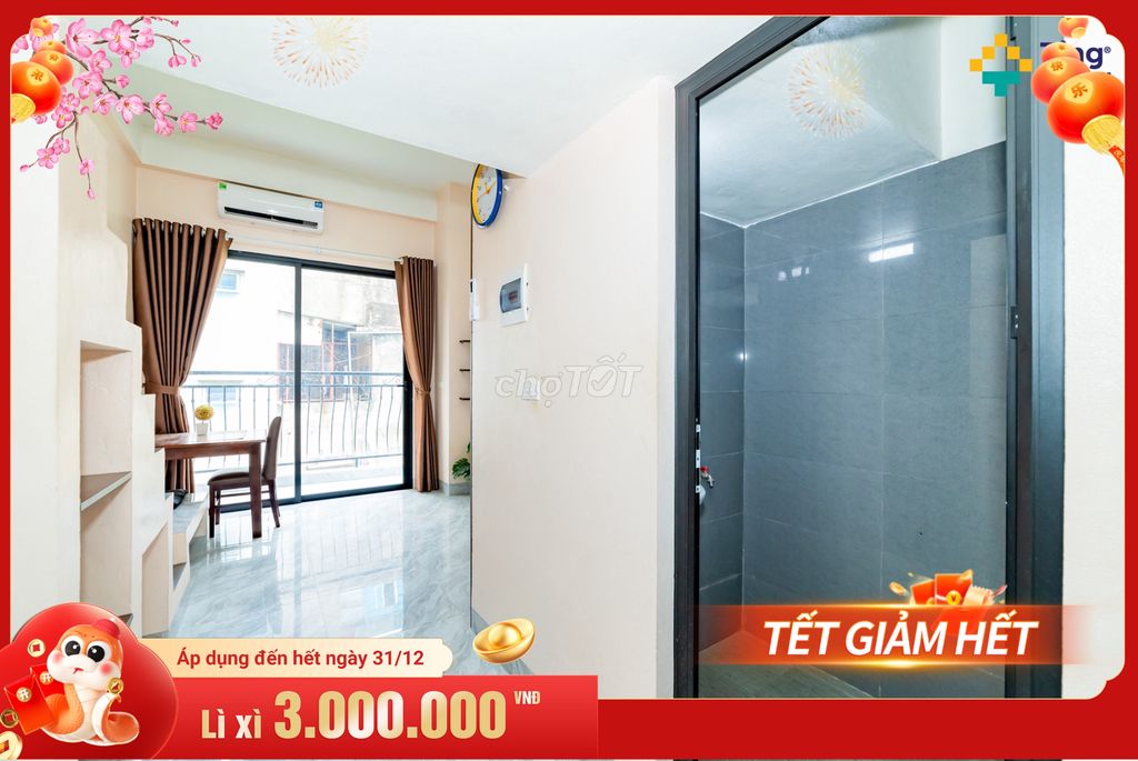 TT74 - GÁC XÉP BAN CÔNG FULL ĐỒ GIẢM SỐC - THANH BÌNH - MỖ LAO