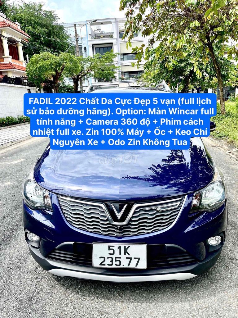 ✅ FADIL 2022 CHẤT GHẾ DA CỰC ĐẸP. OPTION CAM 360. Mua bán Ô tô tại Quận 7 Tp Hồ Chí Minh được đăng bởi TRƯỜNG AN hình 1