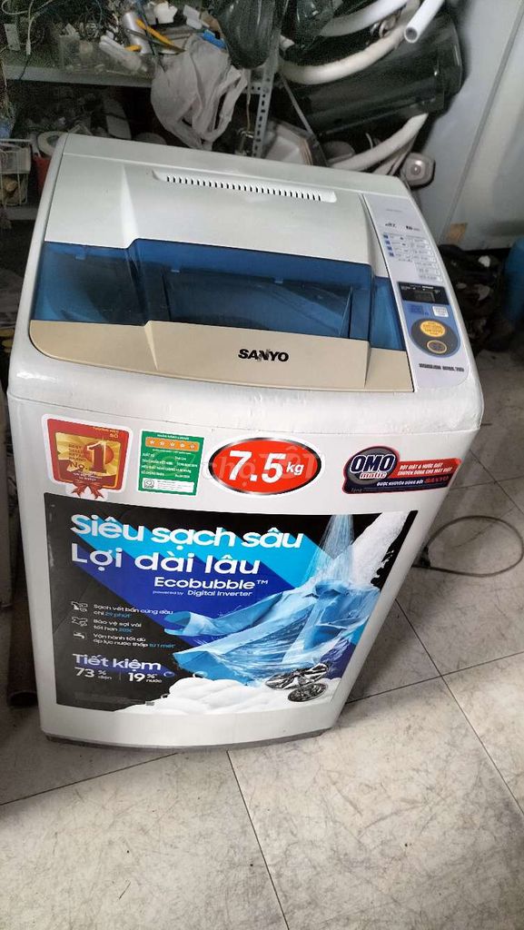 Máy giặt Sanyo aqua 7.5kg