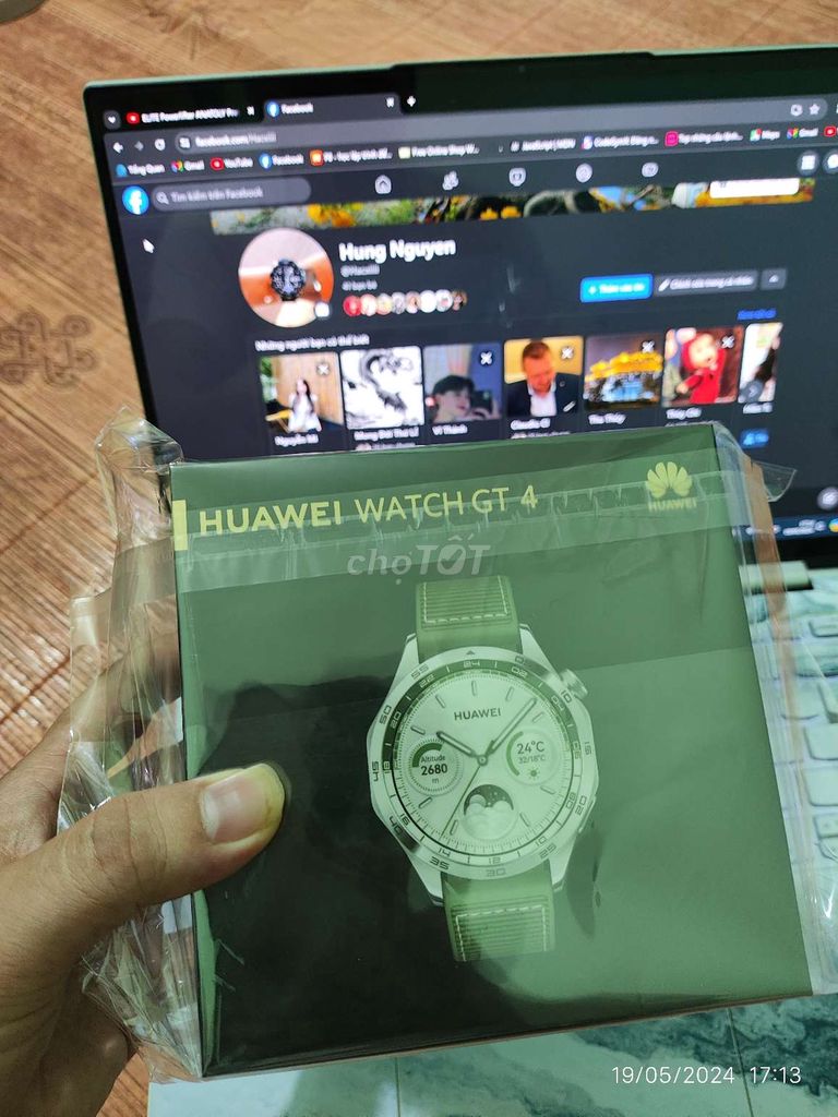 Huawei Watch GT4 46MM Xanh Lá