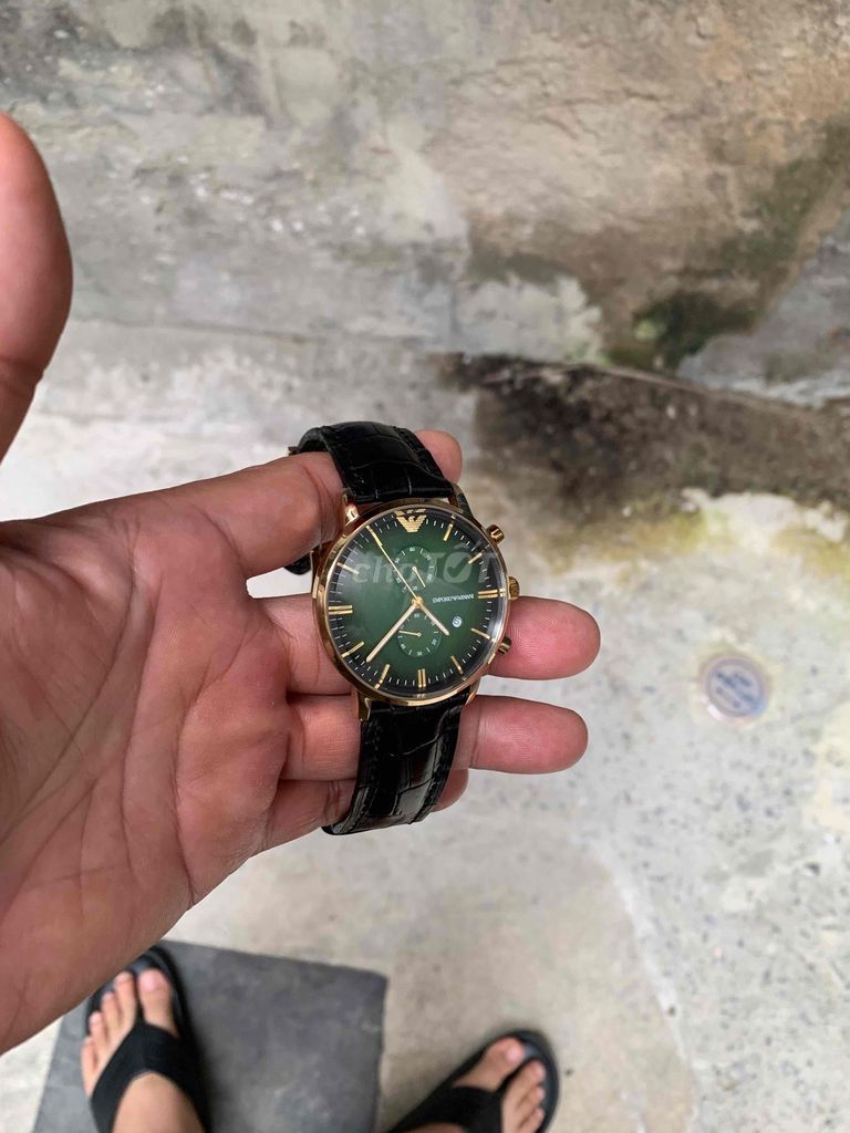 Đồng hồ Armani Nam Dây da 42mm Điện tử. Mua bán Đồng hồ tại Quận Hải An Hải Phòng được đăng bởi Dân Đỗ hình 1