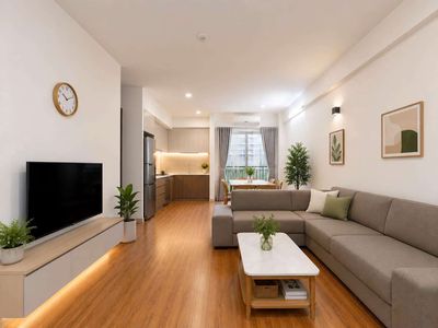 Căn hộ TT Cầu Giấy, 68m, 2 ngủ 2 vs, nội thất đẹp, ở luôn, sổ đỏ 68