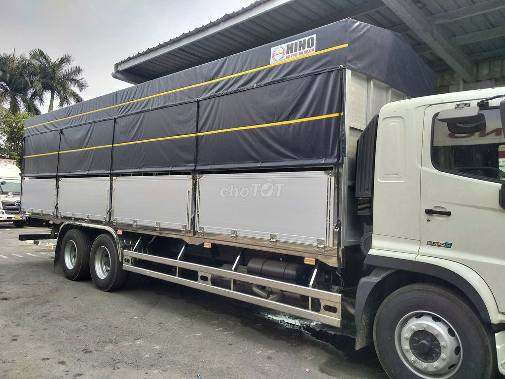 Xe Tải 15 Tấn Thùng Mui Bạt Nhôm 9.450 Mét. Mua bán Xe tải, xe ben tại Quận 12 Tp Hồ Chí Minh được đăng bởi HinoMotors96 hình 5